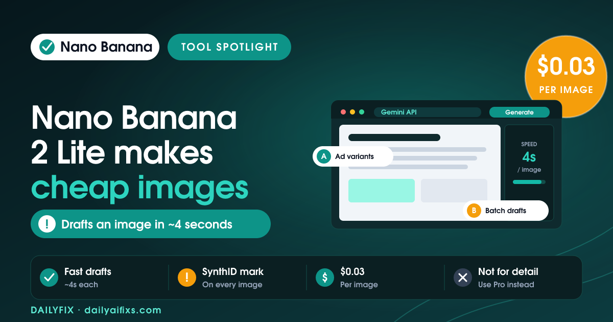 Nano Banana 2 Lite: Is Google's Cheap AI Worth It?